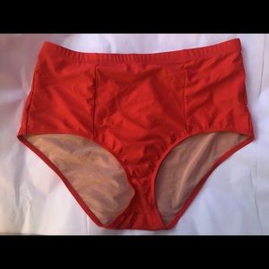 high waist swim bottoms